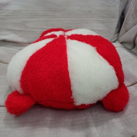 Vintage C&M Amusement Peppermint Candy Turtle 12 Inch Stuffed Animal Carnival - Picture 6 of 9